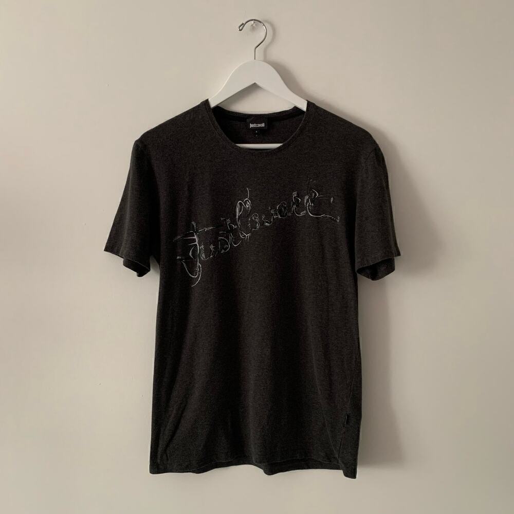 Just Cavalli Abstract Logo T-shirt